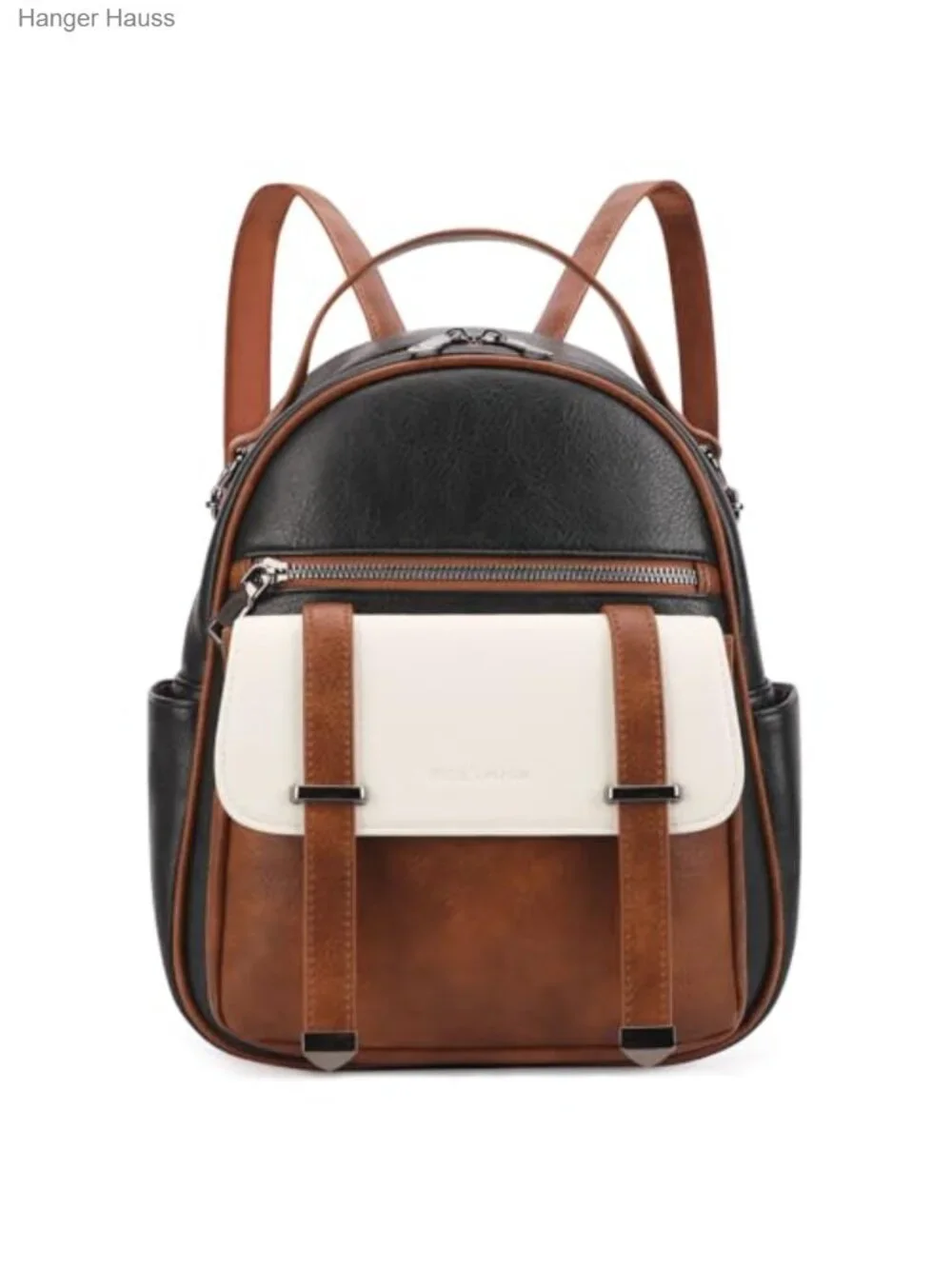 Vegan Leather Mini Backpack Purse for Women - Water Resistant Travel Daypack